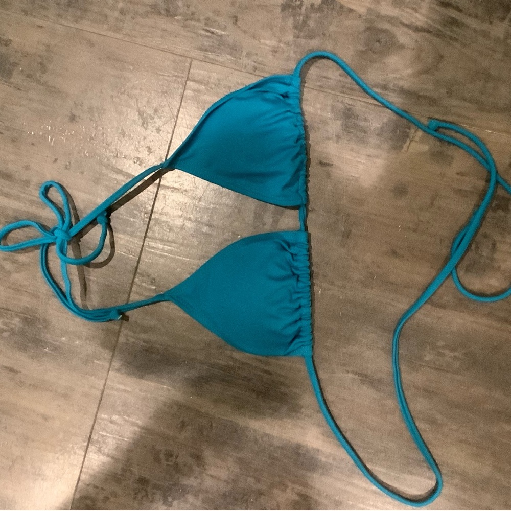 Teal Bikini Top